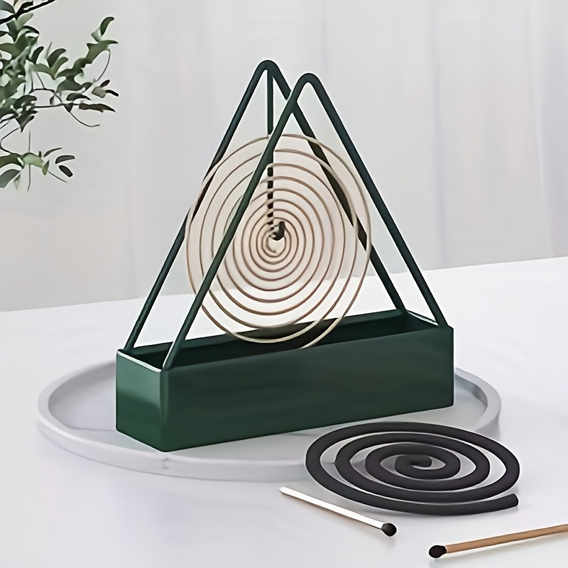 Tulsi Holy Basil - 1 Triangular Mosquito Coil Holder -