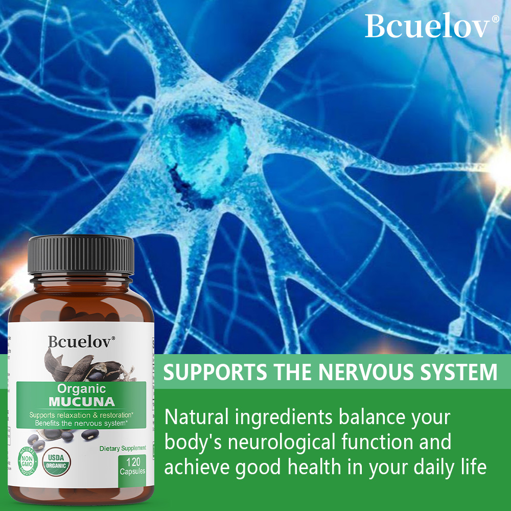 Organic Mucuna Capsules - Supp - огляд і ціна Tulsi Holy Basil