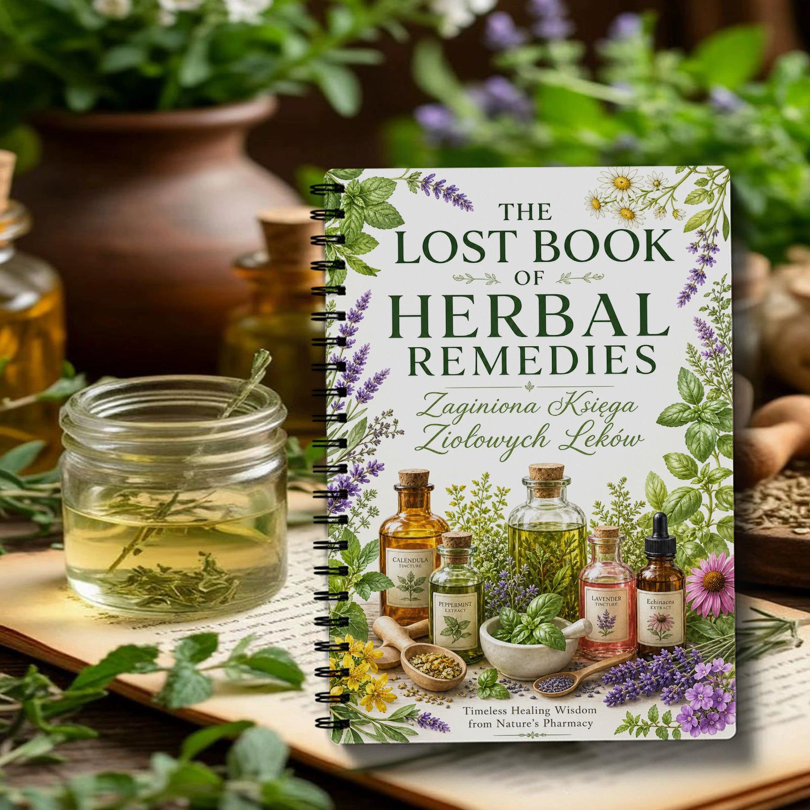 Herbal Remedies Spiral Noteboo - огляд і ціна Herbal And Wellness