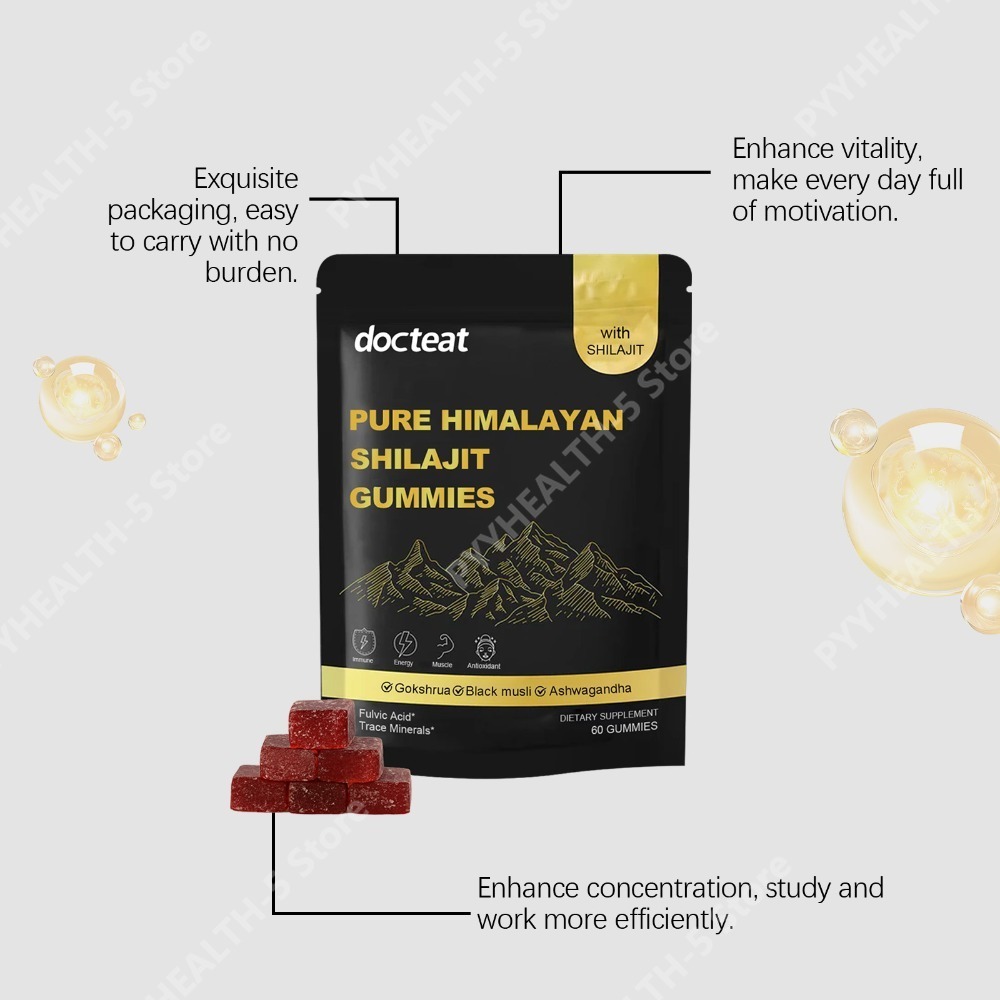 Docteat Pure Himalayan Shilaji - огляд і ціна Herbal Wellness Supplement