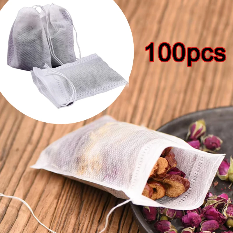 100Pcs Disposable Teabags Non- - огляд і ціна Herbal Wellness Supplement
