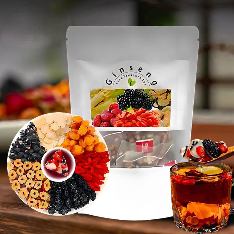 Ginseng Five Treasure Tea Natu - огляд і ціна Herbal And Wellness