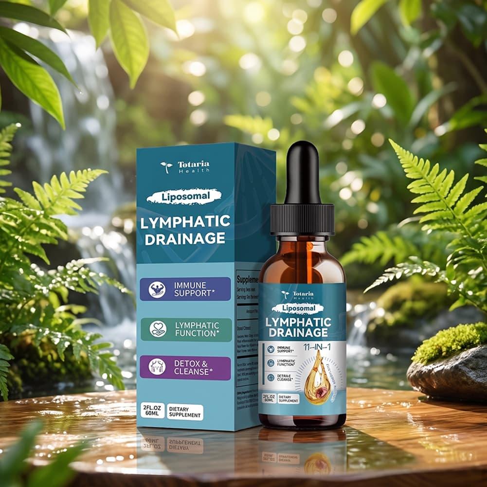 Liposomal Lymphatic Drainage D - огляд і ціна Herbal Wellness Supplement