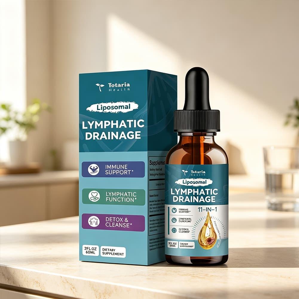 Liposomal Lymphatic Drainage D - огляд і ціна Herbal Wellness Supplement