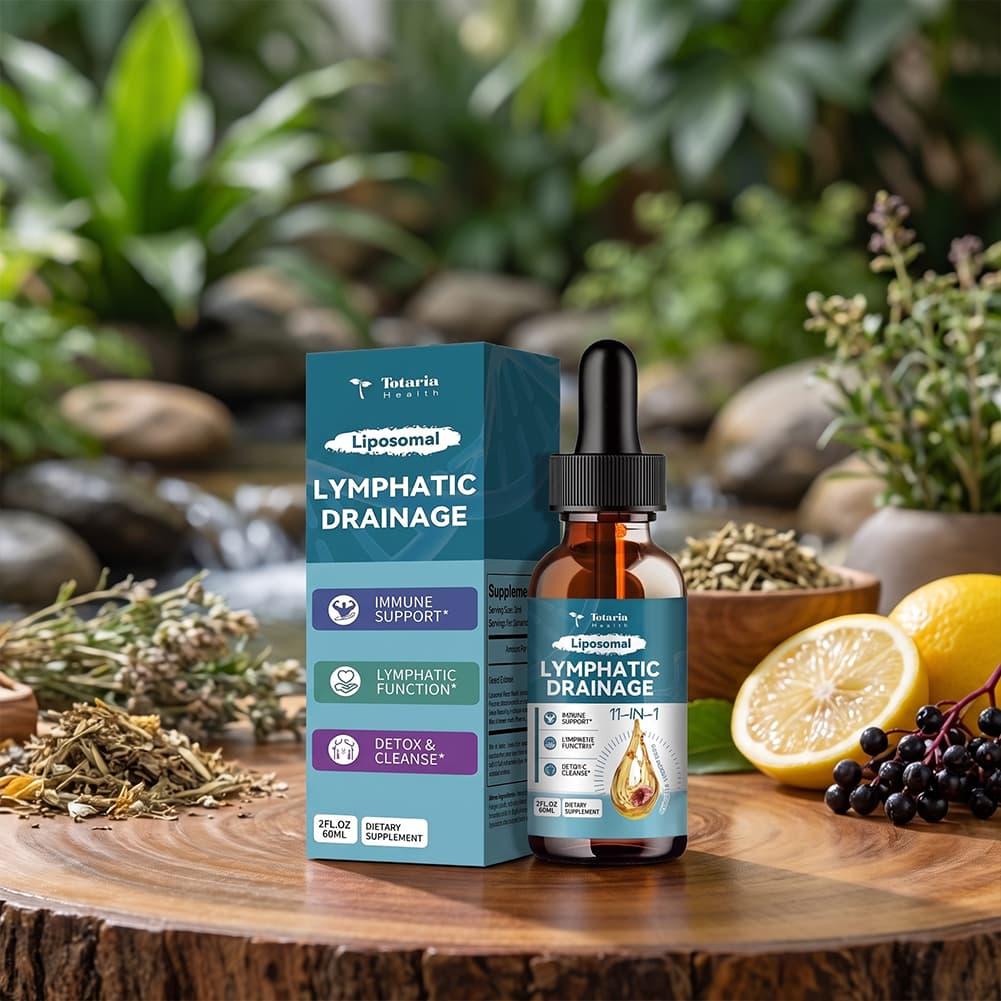 Liposomal Lymphatic Drainage D - огляд і ціна Herbal Wellness Supplement