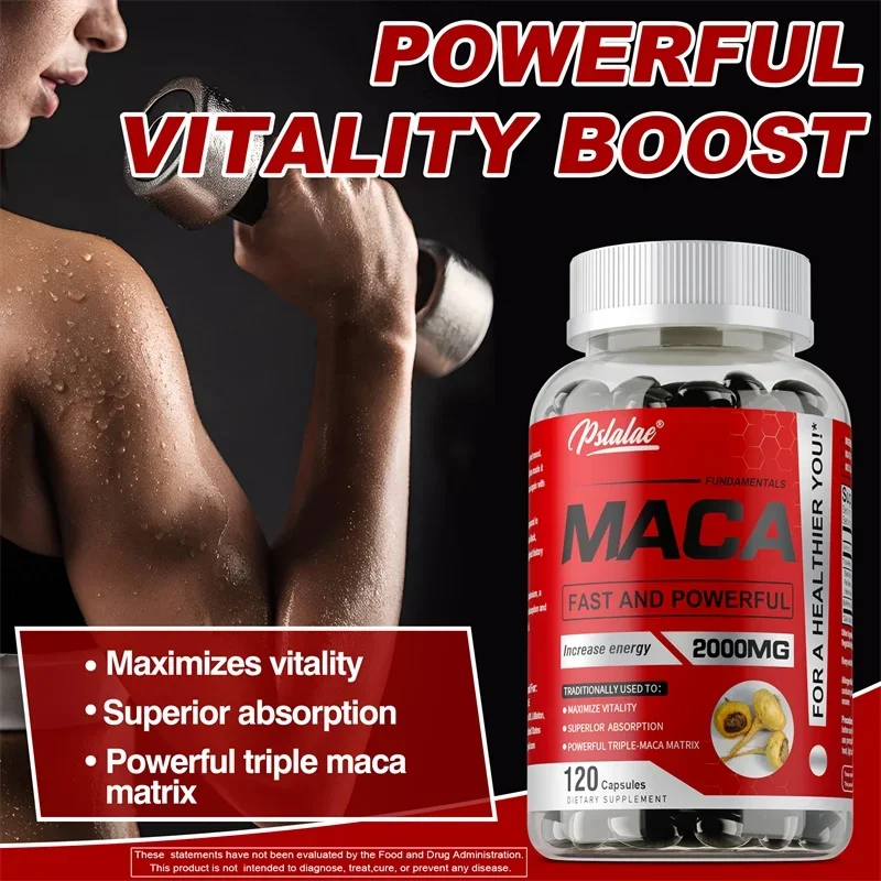 Maca Root Capsules - Improves  - огляд і ціна Tulsi Holy Basil