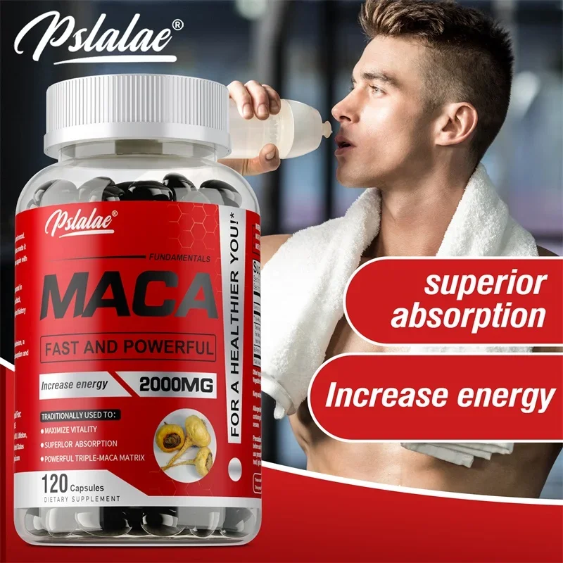 Maca Root Capsules - Improves  - огляд і ціна Tulsi Holy Basil