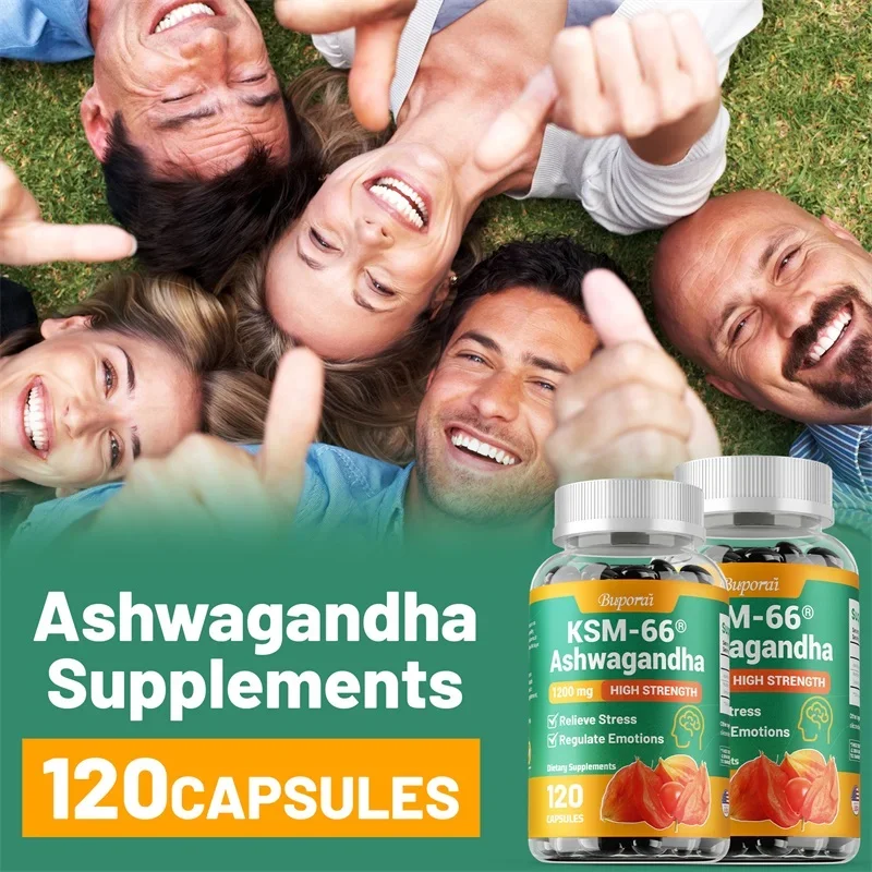 KSM-66 Ashwagandha Extracts Ca - огляд і ціна Tulsi Holy Basil