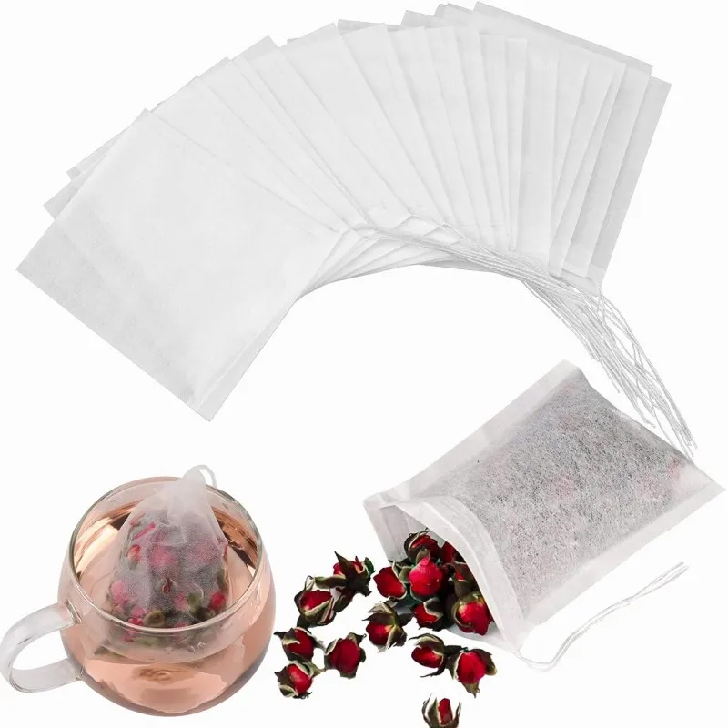 100pcs Disposable Teabags Non- - огляд і ціна Herbal And Wellness