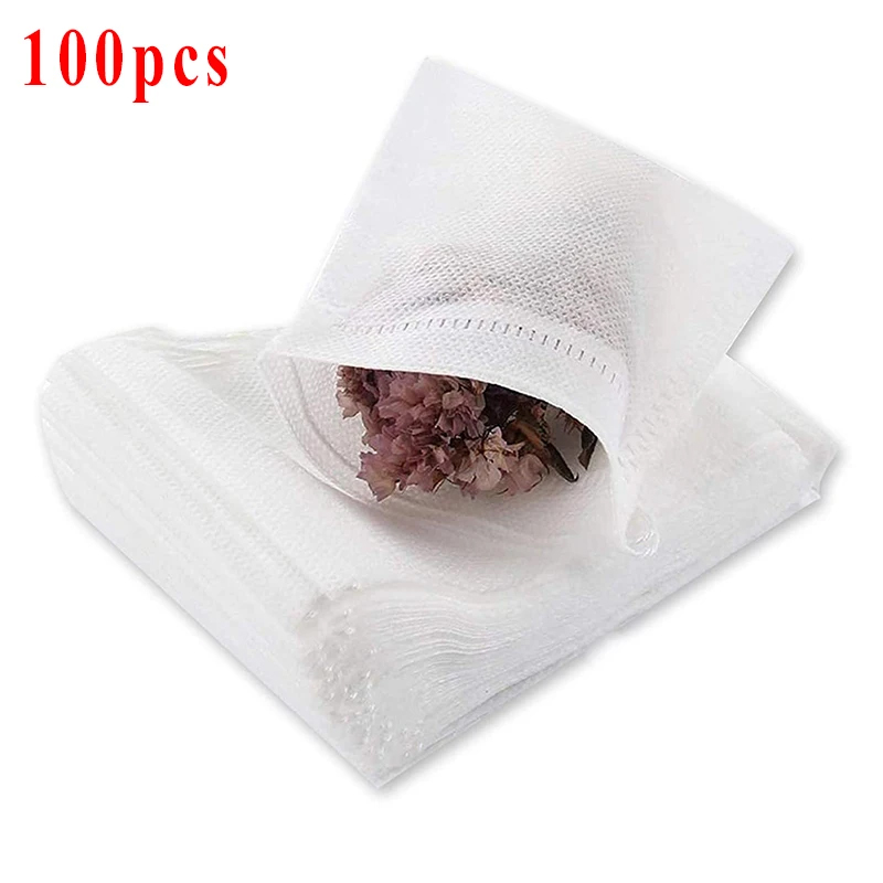 100pcs Disposable Teabags Non- - огляд і ціна Herbal And Wellness