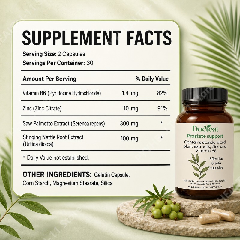 Saw Palmetto Capsules with Net - огляд і ціна Herbal Wellness Supplement