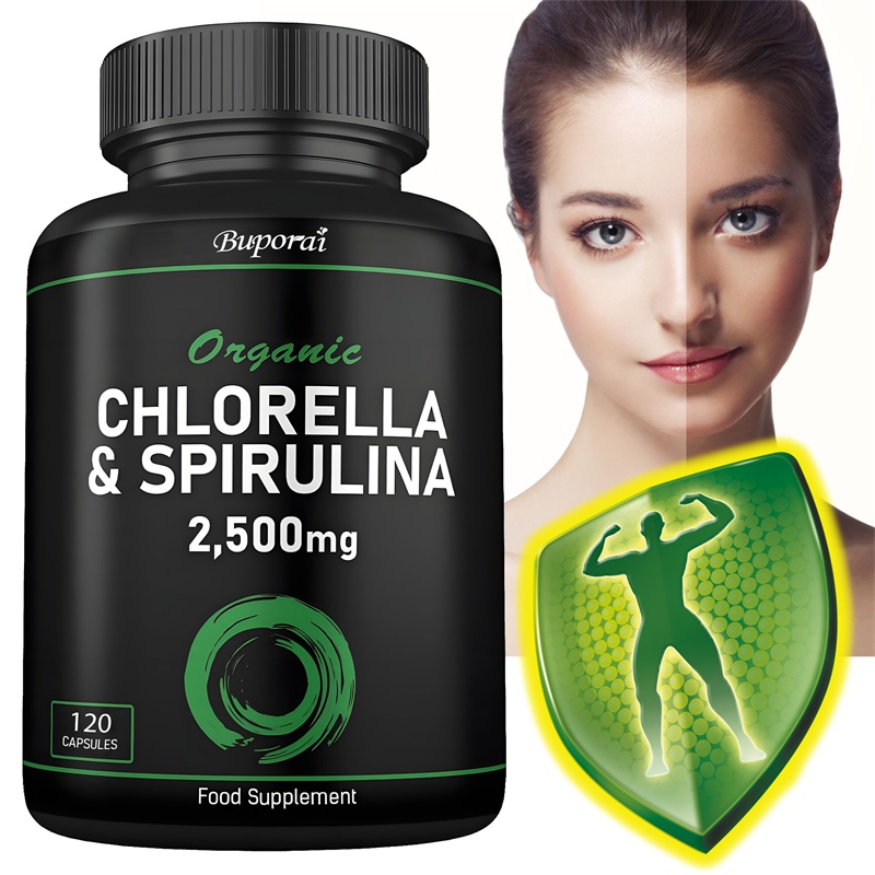 Organic Chlorella & Spirulina  - огляд і ціна Tulsi Holy Basil